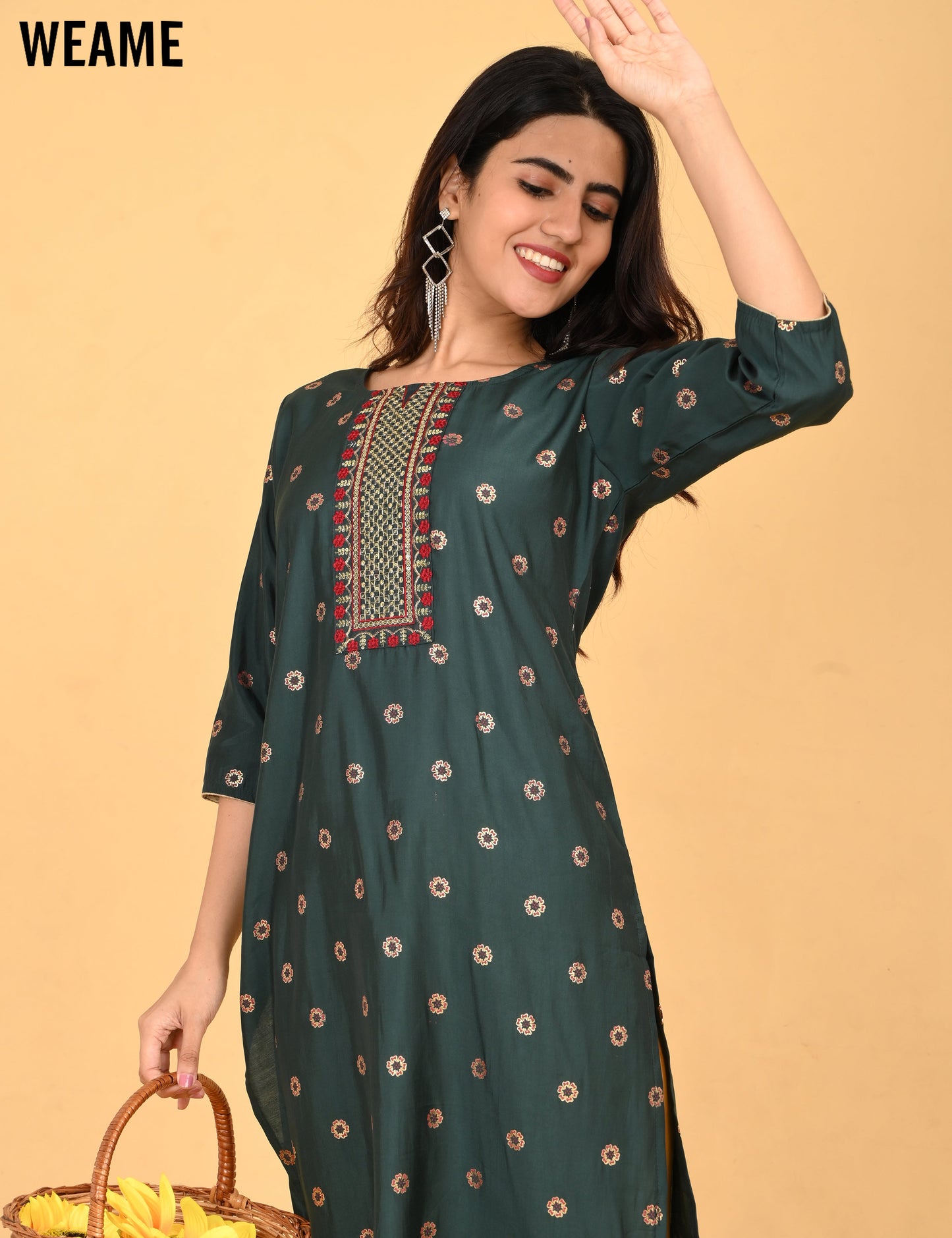 WEAME | 1119 | SILK SMALL EMBROIDERY.