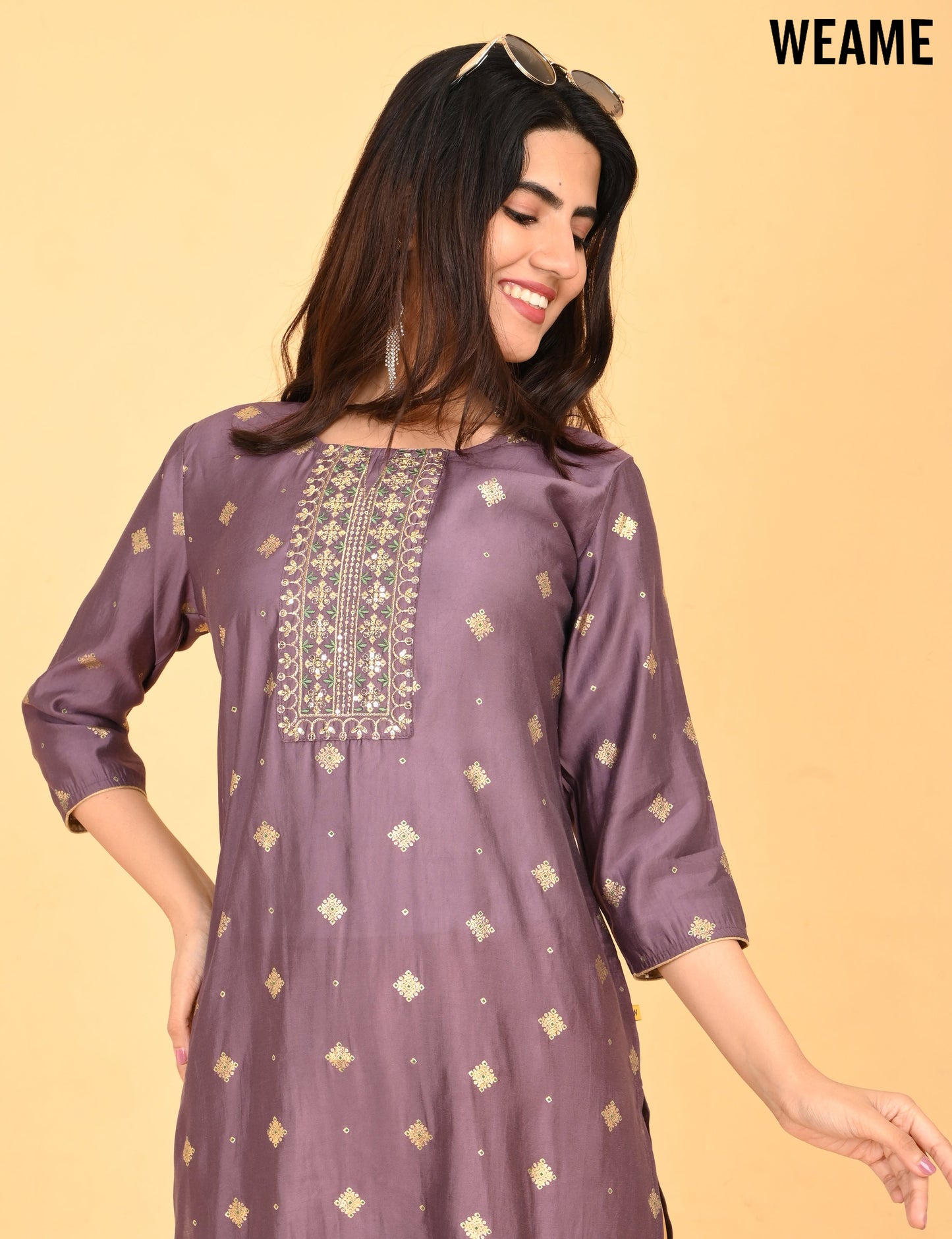 WEAME | 1310 | SILK SMALL EMBROIDERY.